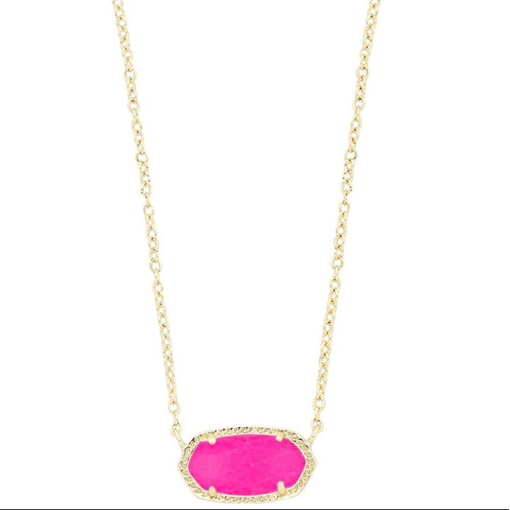 Kendra Scott Elisa Necklace Magenta Magnesite